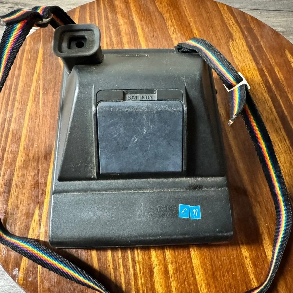 Vintage Kodak Colorburst 50 Instant Film Camera Polaroid Type Black Camera